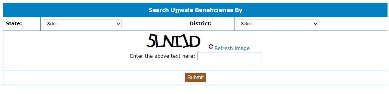 Check pm ujjwala beneficiary status