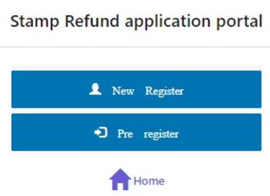 Stamp refund application