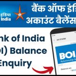 Bank of India (BOI) Balance Enquiry
