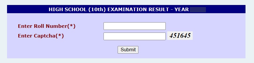 CG high school examination result 2023