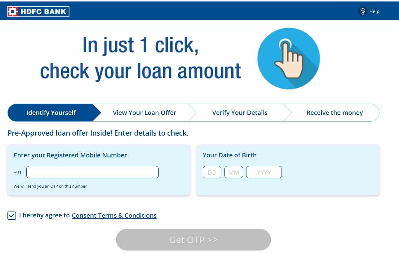 HDFC-bank-personal-loan-application-form