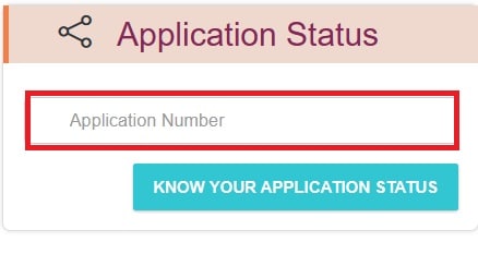 Know Application status