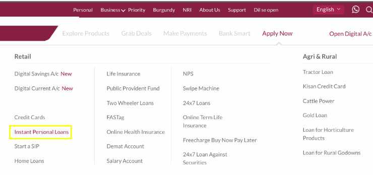 Axis bank personal loan apply