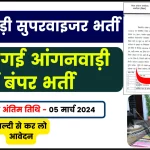 Bihar Anganwadi Supervisor Vacancy 2024 - बिहार आंगनवाड़ी सुपरवाइजर फॉर्म 2024, ऐसे करें आवेदन