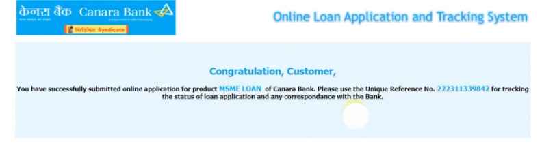 Canara bank mudra loan apply