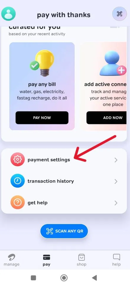 Payment Setting
