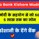 Canara Bank Kishore Mudra Loan