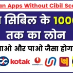 Loan Apps Without Cibil Score 2024 - आओ और पाओ जैसा होगा, बिना सिबिल के 100000 तक का लोन, ये हैं वो एप जो देंगे